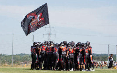 1.Spiel der Vereinsgeschichte für den American Footbal Club PREDATORS Steyr